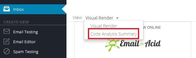 Code analysis summary
