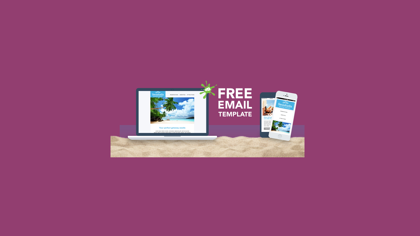 Image for Grab “Seashells,” v2.0 of Our Free Responsive Email Template