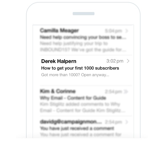 subject line