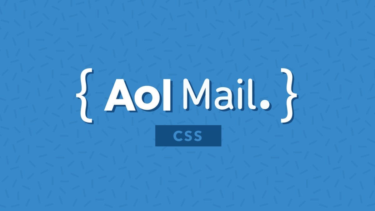 CSS for AOL Mail