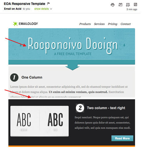 example of an email 