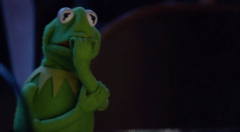 Nervous kermit