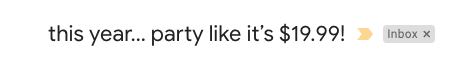 Omaha Steaks New Year's subject line