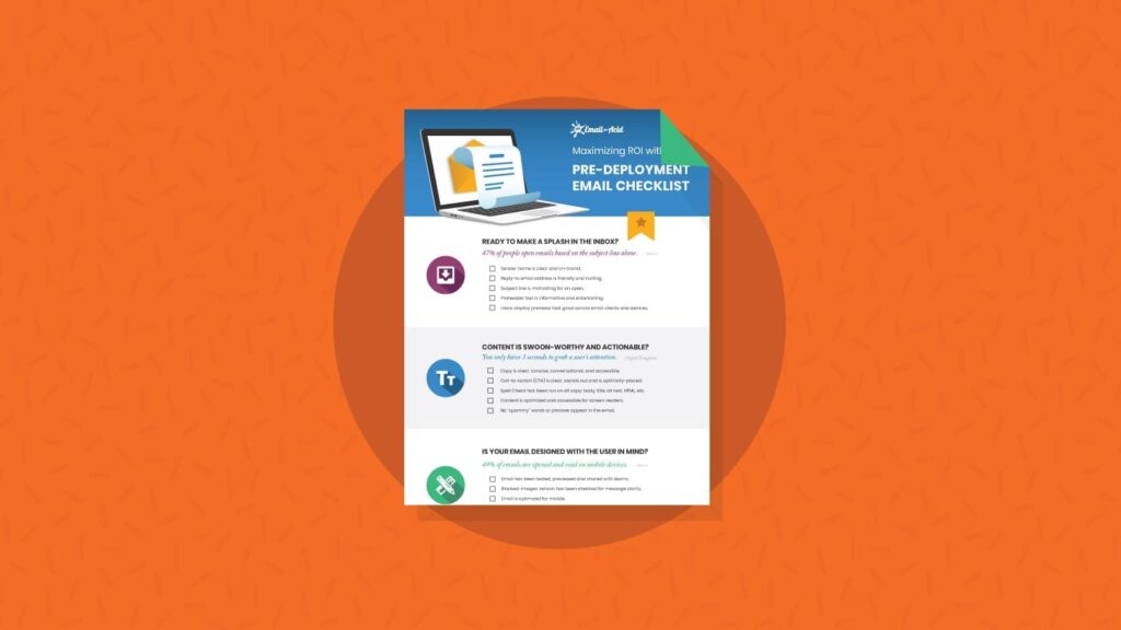 Pre-Deployment Email Checklist - Email on Acid