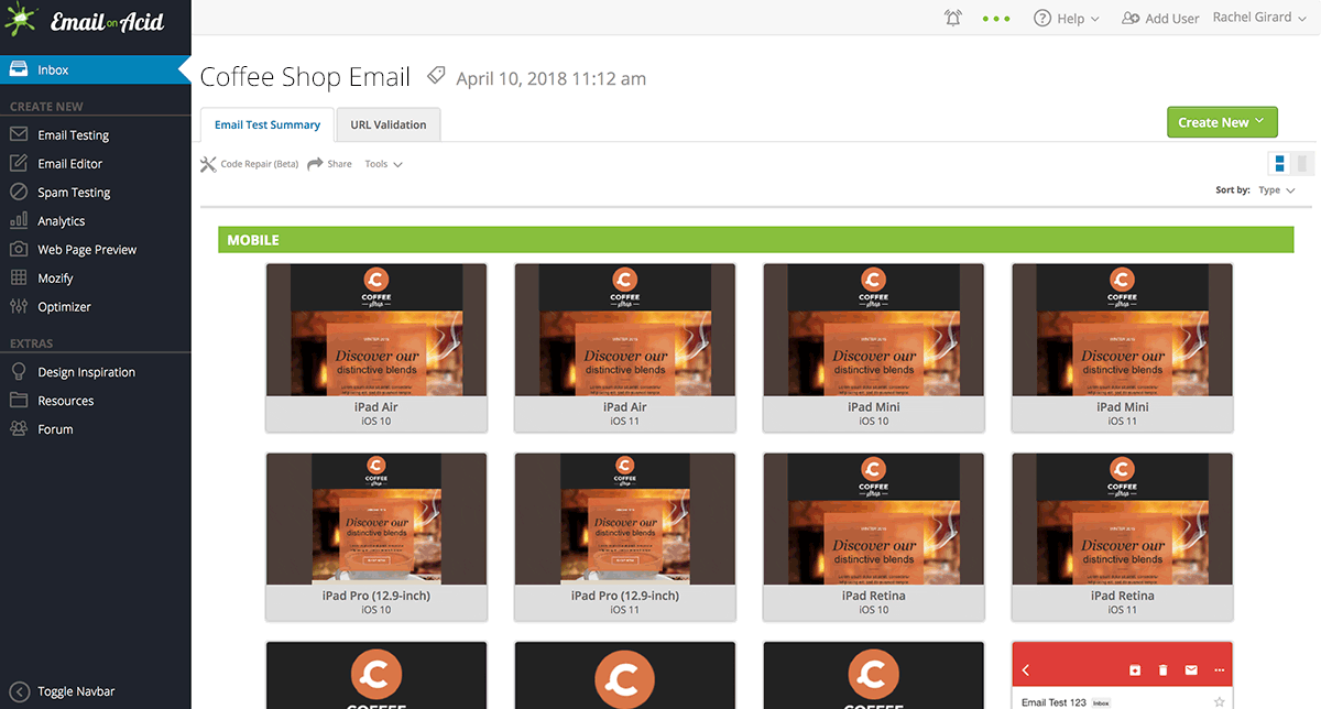Gif of email collaboration