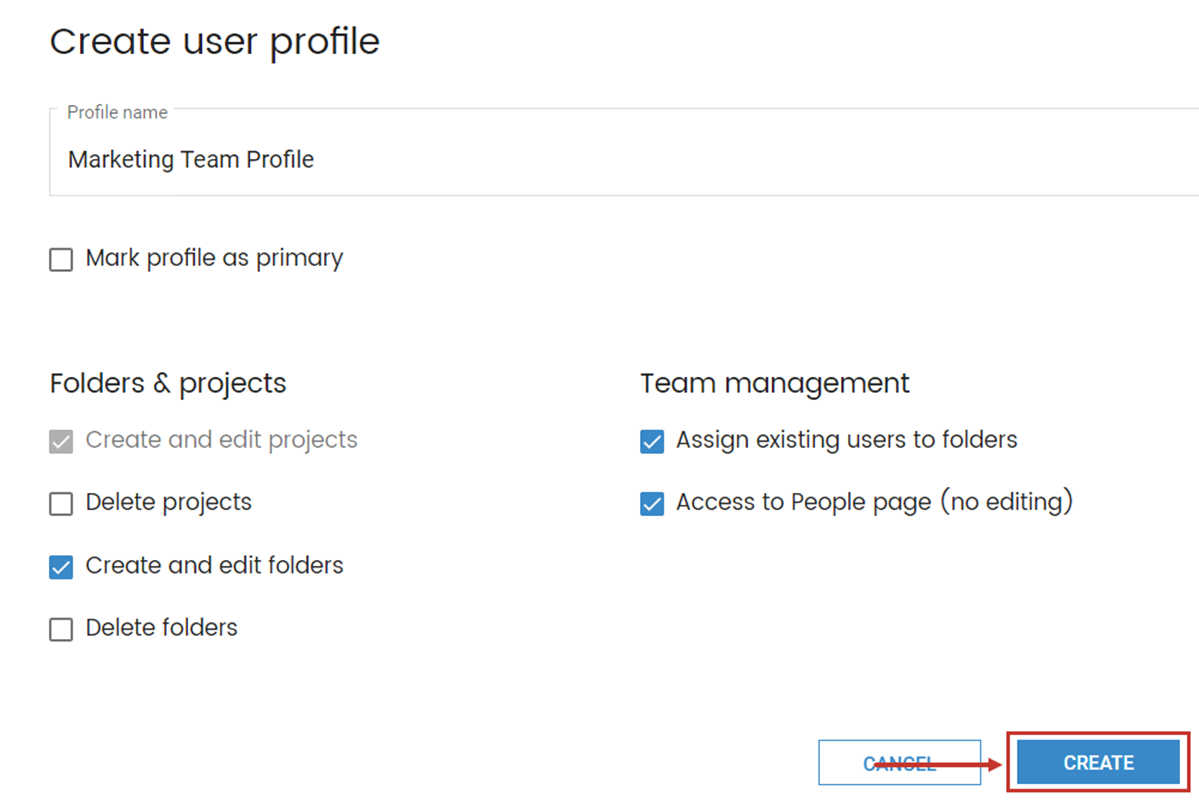 custom users in the Email on Acid platform