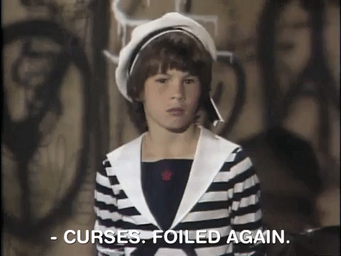 Sailor kid is foiled again animated GIF