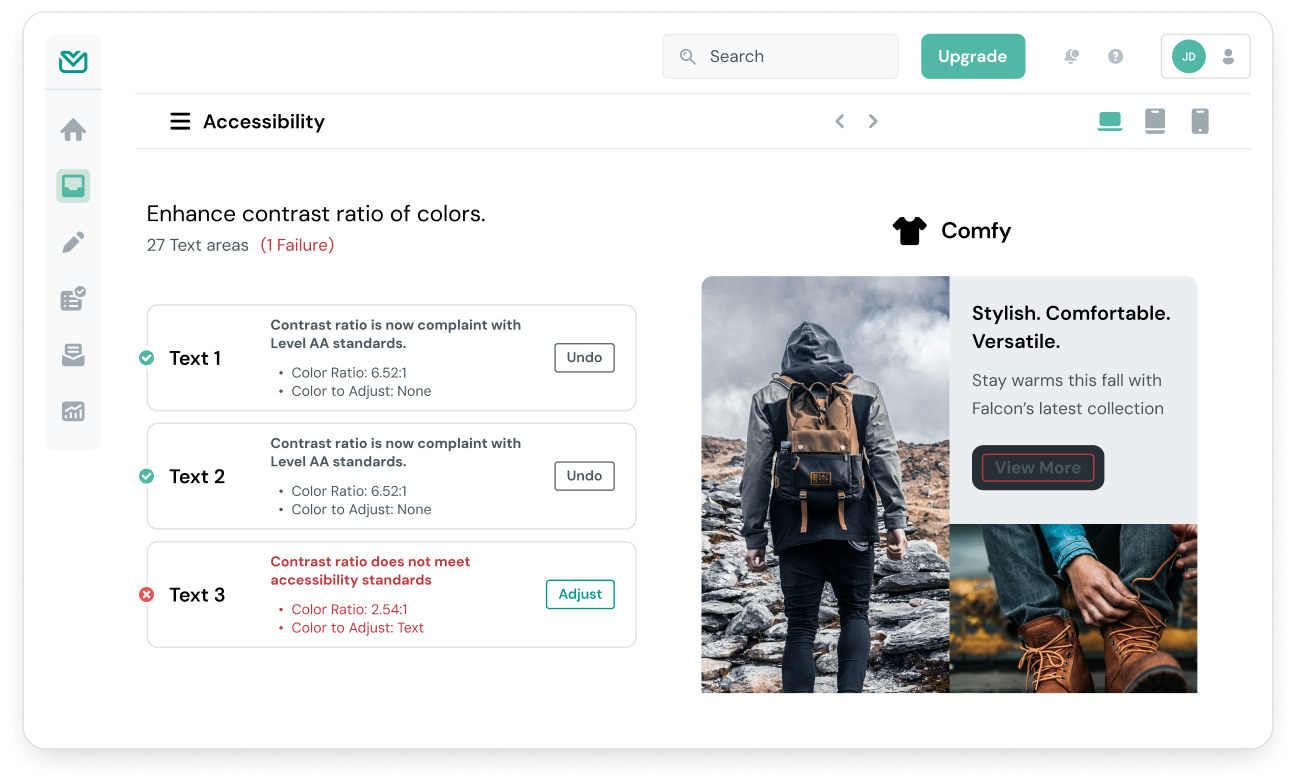 Image for Make email accessibility a priority to reach more subscribers.